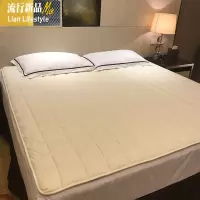 棉可水洗床褥子垫被薄款床垫床铺垫防滑软垫1.8双人家用 三维工匠