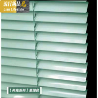 百叶窗帘卷帘铝合金 遮光阳办公室防水浴室卫生间厨房隔断定制 三维工匠