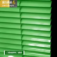 深圳上安装窗帘帘铝合金遮光百叶窗办公室厨房卫生间升降 三维工匠