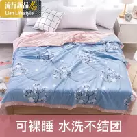 空调被夏凉被棉夏季薄被子单人夏被双人夏天棉春秋被芯 三维工匠