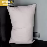 棉水洗棉单人枕芯可水洗枕头松软枕芯家用单人学生宿舍床一只装 三维工匠