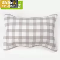 棉纱布枕巾加大加厚棉枕头巾学生 情侣枕巾一对2条 三维工匠