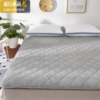 加厚法兰绒榻榻米床垫软垫子学生宿舍单人垫被褥子双人1.8m床褥垫 三维工匠