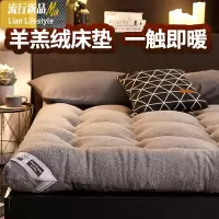羊羔绒床垫软垫被加厚保暖冬季榻榻米床褥子租房专用学生宿舍单人 三维工匠