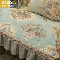 欧式沙发垫套罩四季通用防滑 皮沙发巾 全包贵妃坐垫定做 三维工匠