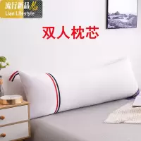 双人枕芯枕头成人情侣加长加大护颈枕长款1.2米/1.5m/1.8十字绣枕 三维工匠