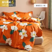 泫雅风棉小清新四件套卡通棉学生宿舍三件套被套床单1.8m床笠 三维工匠
