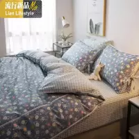 网红款床上四件套棉小碎花床单被套田园简约小清新韩式公主风女 三维工匠