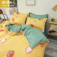 网红款水洗棉四件套被套被单床上用品学生宿舍3被子三件套床单人4 三维工匠