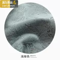 日式田园风格窗帘布北欧简约卧室美式客厅窗帘遮光文艺提花蕾丝km 三维工匠