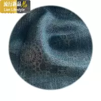 复古孔雀蓝 美式乡村田园成品窗帘 窗纱 客厅阳台落地窗卧室飘窗 三维工匠