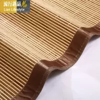 凉席竹席1.8m床夏季双面折叠单双人1.5席学生宿舍1.2米竹凉席子 三维工匠
