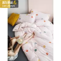 泫雅~泫雅风~~A类婴儿级别超柔天竺棉四件套 针织棉棉棉 三维工匠