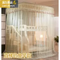 上下床双层床梯形高低床新款上下铺1.5米1.2m家用1.8m 三维工匠蚊帐