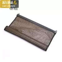 卧室防晒窗帘 防晒遮光帘子遮阳帘 创意阳台客厅窗户卷帘隔断帘 三维工匠