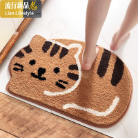 卡通造型卫生间吸水地垫浴室厕所防滑垫家用卧室客厅脚垫厨房垫 三维工匠地毯