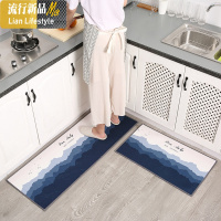 厨房地垫长条防滑吸水脚垫防油家用厨房地垫脚垫吸水垫子 三维工匠地毯