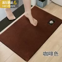 家用卫浴室长绒毛地垫卫生间进厨房防滑垫厕所吸水垫地毯脚垫 三维工匠