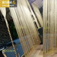 水晶珠帘客厅卧室玄关隔断帘挂帘流苏帘酒店婚庆装饰帘 三维工匠窗帘