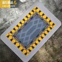 北欧厨房地垫吸水浴室地毯脚垫垫进防滑口蹭脚垫子地垫家用 三维工匠
