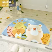 卡通动物卫生间速干吸水地垫厕所浴室防滑垫家用卧室厨房进脚垫 三维工匠地毯