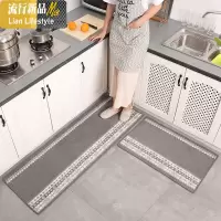厨房口吸油脚垫地垫地毯垫进防滑垫入户吸水长条垫子定制 三维工匠