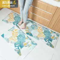 厨房长条家用防滑防水地垫进客厅卧室口耐脏垫子入户垫脚垫 三维工匠地毯