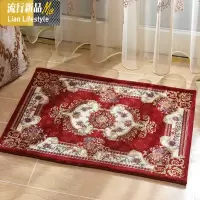 欧式入户口地垫进家用卧室地毯厨房卫浴吸水脚垫浴室防滑垫子 三维工匠