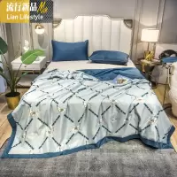 夏季素色可水洗空调被夏凉被单人双人学生宿舍天丝夏被四件套 三维工匠被子