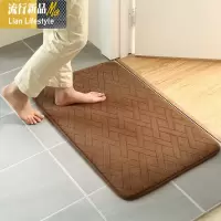 加厚地垫垫进卫生间浴室防滑垫厨房吸水脚垫入户卧室地毯定制 三维工匠