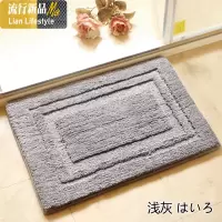 卫生间吸水地垫浴室防滑垫进口脚垫垫厨房卧室厅家用地毯 三维工匠