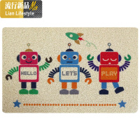 可裁剪丝圈地垫垫口进脚垫厅入户玄关浴室厨房pvc防滑垫 三维工匠地毯