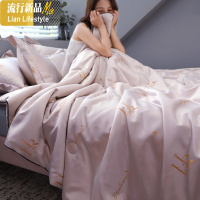 夏季玻尿酸美肤夏凉被冰丝夏被空调被莫代尔天丝可水洗薄被子 三维工匠