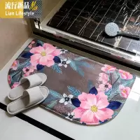 地垫垫进卫生间厨房卧室口吸水脚垫浴室防滑垫入户厅地毯 三维工匠
