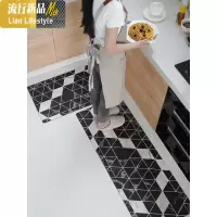 厨房地垫 家用吸水吸油长条地毯防滑防油防水耐脏垫子脚垫 三维工匠