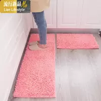 厨房地垫毛毯卫浴防滑口吸水垫防油脚垫卧室床边 三维工匠地毯