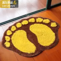 地垫垫吸水脚垫卫浴进防滑垫子厅浴室厕所厨房卧室家用 三维工匠地毯