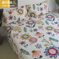 棉老粗布床单单件1.2/1.5/1.8/2.0m双人帆布加厚床单加大炕单子 三维工匠