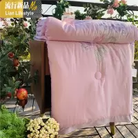 夏天夏季天丝夏被空调被双人夏凉被冰丝单人薄款被子可水洗可机洗 三维工匠