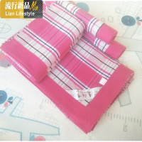 山东老粗布凉席加厚加密三件套夏季棉手工双人床单1.5/1.8m床 三维工匠