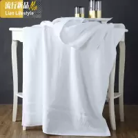 180*80cm 1020g五星级酒店浴巾棉吸水速干家用棉大号加长加厚 三维工匠