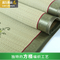 席1.8双人床1.5m折叠三件套凉席1.2米席子0.9单人学生宿舍竹席 三维工匠