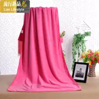 超细纤维速干家用比棉吸水成人男女加厚加大浴巾吸水不毛裹巾 三维工匠