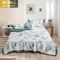 冰丝空调被可机洗夏被水洗天丝夏凉被单双人夏季薄被子春秋薄被子 三维工匠