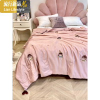 可爱夏季天丝夏被可水洗机洗莫代尔夏凉被芯单双人空调被薄款 三维工匠被子