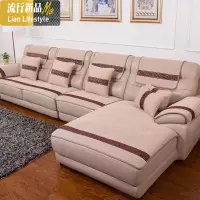 真皮沙发垫夏季防滑坐垫子欧式简约现代布艺四季通用沙发套罩定做 三维工匠 升级版米色[龙纹花边] 定制专拍