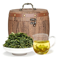 闽意2019新茶碧螺春绿茶叶净重500g纯木桶礼盒装