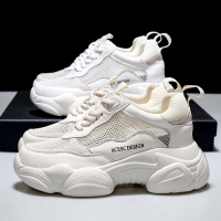 内增高老爹鞋女2019夏季新款厚底鞋女ins潮面透气运动鞋百搭