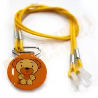 儿童生肖挂绳助听器防丢绳12生肖图案Kids BTE Clip-Chinese Zodiac防丢防摔防脱落(生肖狗)