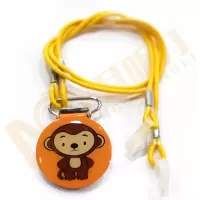 儿童生肖挂绳助听器防丢绳12生肖图案Kids BTE Clip-Chinese Zodiac防丢防摔防脱落(生肖猴)